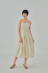 Madelyn Floral Printed Midi Dress